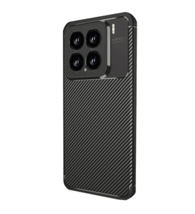 Xiaomi Mi 15 Kılıf Auto Focus Karbon Kapak - Siyah