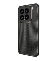 Xiaomi Mi 15 Kılıf Auto Focus Karbon Kapak - Siyah