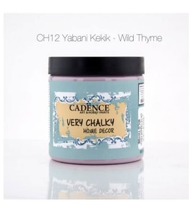 Cadence Very Chalky Home Decor Mobilya Boyası 500 ml. CH-12 YABANİ KEKİK 