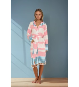 Marin Bornoz Pembe L - XL (Pudra Pembe)