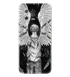 Xiaomi 13 Kılıf Resimli Desenli Silikon Platinium Series Angel 1883
