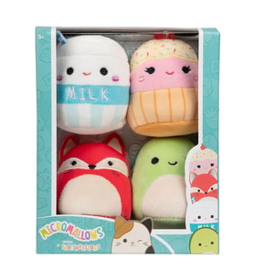 Squishmallows Micromallows 4'lü Figür Paketi MM0007