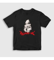 Presmono Unisex Çocuk Siyah Müzik V2 Björk T-Shirt 512589tt