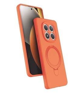 Mey İthalat® Redmi Note 15 4G Regal Magsafe Standlı Kapak - Turuncu