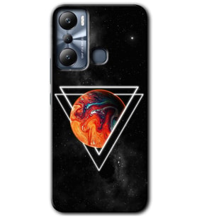 İnfinix Hot 20i Kılıf HD Desen Baskılı Kılıf - Kızıl Gezegen