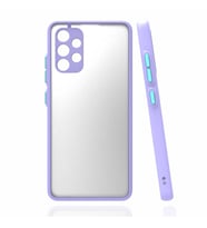 Samsung Galaxy A32 4G Uyumlu Kılıf Zore Hux Kapak (Lila)