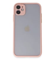iPhone 11 Kılıf Montreal Silikon Kapak - Pembe