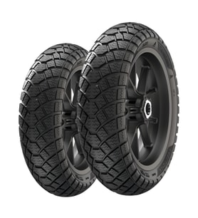 Kuba Brilliant 125 Pro X 120/70-12 ve 120/70-12  SC-500 Winter Grip 2 Tubeless Ön Arka Lastik Takımı