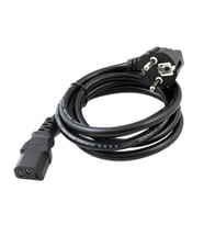 Vcom CE021-1.8 Power Elektrik Kablosu 0.5 mm 1.8 metre (Siyah)