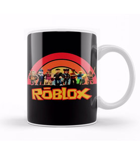 Roblox Rainbow Character Kupa Bardak Porselen
