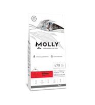 Molly Yavru Kedi Maması Kuzulu 2 Kg (Beyaz)