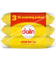 Dalin Islak Havlu Mendil Klasik 56 Yaprak 3 Lü Pk (168 Yaprak) P.K