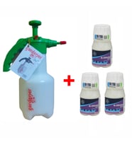 3 Adet Bayer K-Othrine Sc50 50Ml Hamam Baöceği, Kalorifer Böceği İlacı Ve 1,5Lt Gardener Basınçlı Pompa