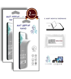 HONOR MAGİC 3 PRO Nano Ekran Koruyucu 2 Adet Ultra İNCE Esnek Nano MAT Şeffaf