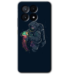 Poco x6 Pro Kılıf HD Desen Baskılı Kılıf - Astronot Kıyafeti