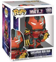 Funko Nita Toys Pop Deluxe Marvel: What If S2 - Sakaarian Iron Man 6" Figür (Krem)