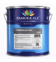 Pamukkale Thermolac 600 Derece Isıya Dayanıklı Boya 15 Kg Siyah