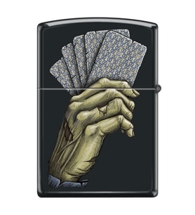 Zippo Dead Mans Hand Design Çakmak - 218-080348
