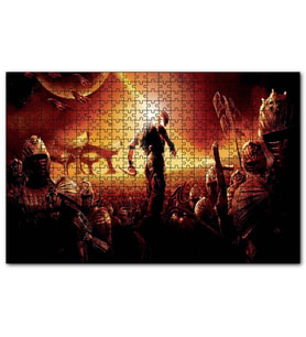 Cakapuzzle The Chronicles of Riddick 2004 Görsel  Puzzle Yapboz MDF (Ahşap) (120 Parça)