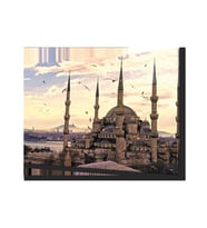 İstanbul Cami Manzara 4mm Dayanıklı Cam Tablo Temperli Cam