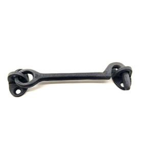 Antika Tarz Dekoratif Pirinç Çengeli - 13cm, Oksit