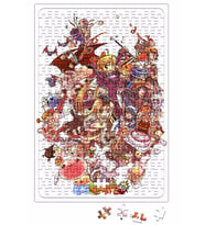 Ragnarok Monstros e Guerreiros Puzzle 240 Parça Yapboz