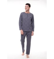 Pijadore 1400 Erkek Uzun Kollu Pijama Takım