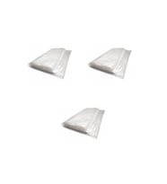 Vakumsuz Şeffaf Çift Kişilik Yatak Baza Saklama Taşıma Kılıfı Poşeti Torbası - 200x250 Cm. - 3 Adet