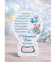 KİŞİYE ÖZEL TASARIM BALON MAGNET AÇACAK