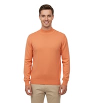 Erkek Yarım Balıkçı Yaka Regular Fit Kazak BGL-ST04954 (Nar Çiçeği)