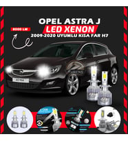Opel Astra J 2009-2020 Kısa Far Uyumlu Şimşek Etkili Led Xenon Performance Series H7