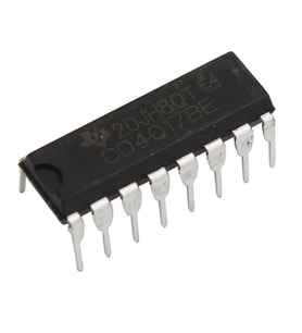 CD 4017 DIP-16 Entegre Devre Transistör