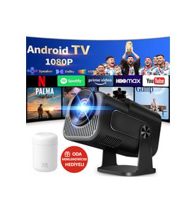 Taşınabilir 4K Destekli Full HD Projektör ve Oda Nemlendiricisi Seti