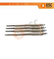 Toyota 2.0 2.5 3.0 D 4D Motor İçin 4 Adet Kızdırma Bujisi 11 Volt 1985027010