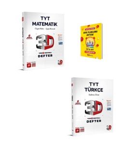 TYT Matematik ve Türkçe Video Destekli Defter