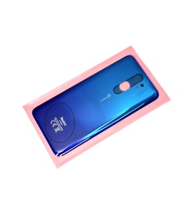 Xiaomi Redmi NOTE 8 PRO Arka Pil Batarya Kapağı (C.C Logolu CAM) MAVİ