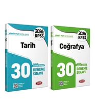 Data Yayınları 2026 KPSS Tarih ve Coğrafya Deneme Seti 2 Kitap