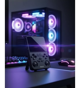 Northcity Wi-Fi Özellikli Taşınabilir Retro Oyun Konsolu Analog Joystickli