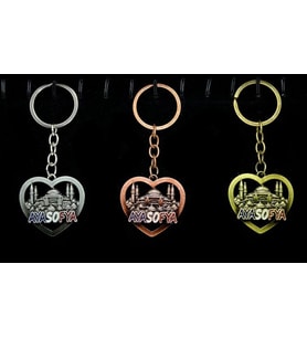 Metal Ayasofya Anahtarlık Alk2201