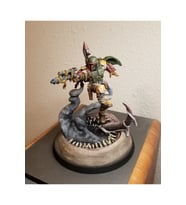Bounty Hunter & Monster Star Wars Boyalı Figür 20cm (DEV BOY)