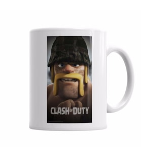 Clash of Duty Kupa Bardak Porselen