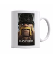 Clash of Duty Kupa Bardak Porselen
