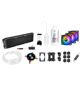 Thermaltake CL-W253-CU12SW-A Pacific C360 DDC ARGB 3x120mm Fanlı. Soft Tube. Custom Sıvı Soğutma K