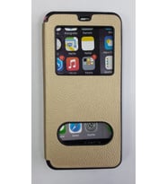 GENERAL MOBİLE GM20 PRO KAPAKLI GİZLİ MIKNATISLI MAGNUM KILIF (Gold)