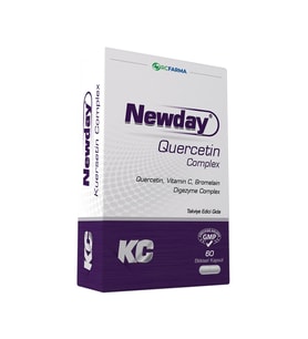 Newday Kuersetin Complex 60 Vejetaryen Kapsül