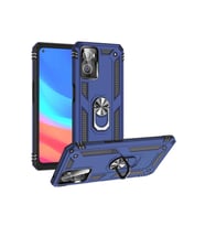 Oppo A96 4G Uyumlu Kılıf Zore Vega Kapak (Mavi)