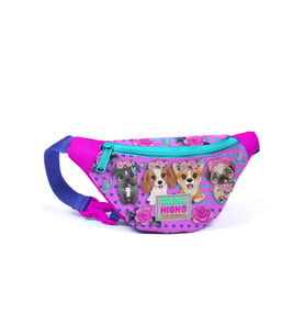 Coral High Kids Pembe Köpek Desenli Bel Çantası 11502