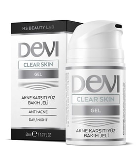 Devi Clear Skin Gel 50ml Yenileyici,renk Tonu Eşitleyici , Akne Karşıtı Serum