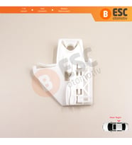 Skoda Octavia MK2 A5 1Z3 1Z5 2004-2013 4/5-Kapı İçin Elektrikli Arka Sağ Cam Kriko Tamir Klipsi