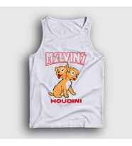 Presmono Unisex Beyaz Houdini Melvins Atlet 447533tt (Beyaz)
